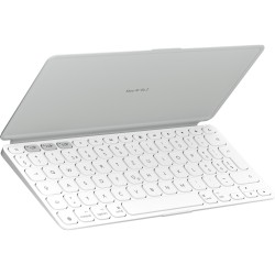 Buy Logitech Keys-To-Go 2 Pale Grey - Wireless Bluetooth Mini Keyboard (German Q... in Cyprus, Nicosia, Limassol, Larnaka, Pafos