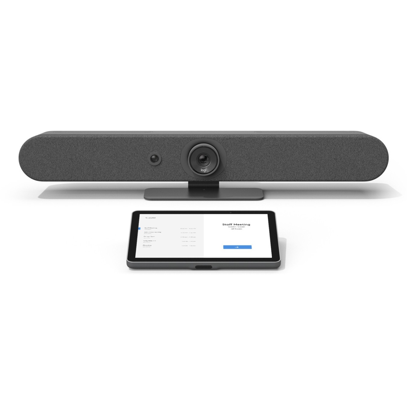 Logitech Video Conferencing Kit Tap IP Rally Bar Mini - Rally Bar Mini - (Graphite, 4K Ultra HD, 30 fps)