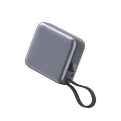 Buy QCY PB10C Grey 10000mAh 35W PD fast charge power bank - PB10C - Grey, 10000m... in Cyprus, Nicosia, Limassol, Larnaka, Pafos
