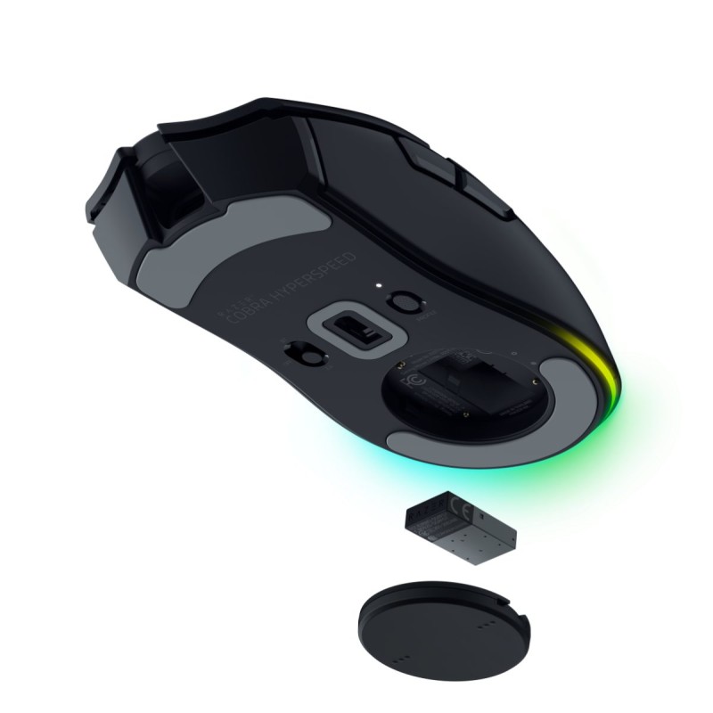 Buy Razer Cobra Hyperspeed - Wireless RGB Gaming Mouse - 26K DPI, 2.4GHz, Blueto... in Cyprus, Nicosia, Limassol, Larnaka, Pafos