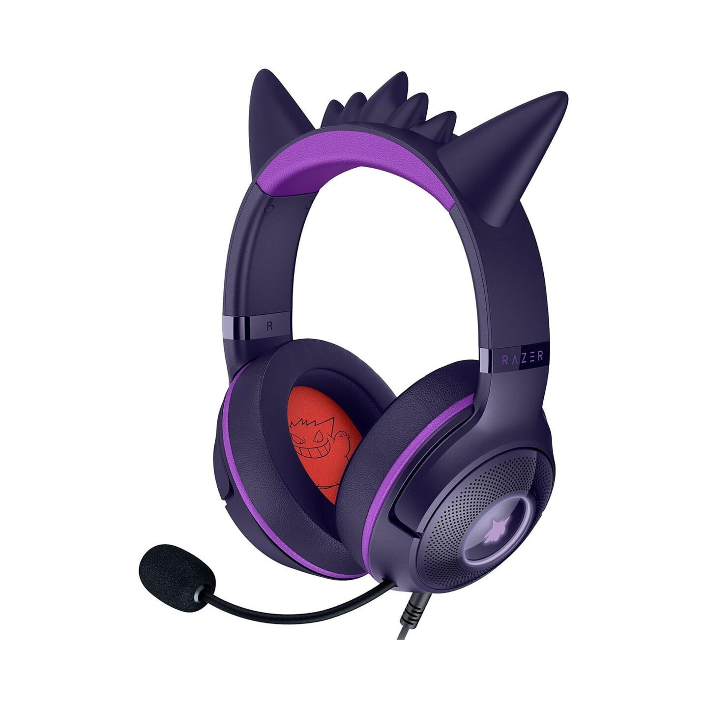 Razer Kraken Kitty V2 Gengar Pokemon Ed. USB 7.1 Gaming Headset Purple - RZ04-04730300-R3M1 (Boxed)