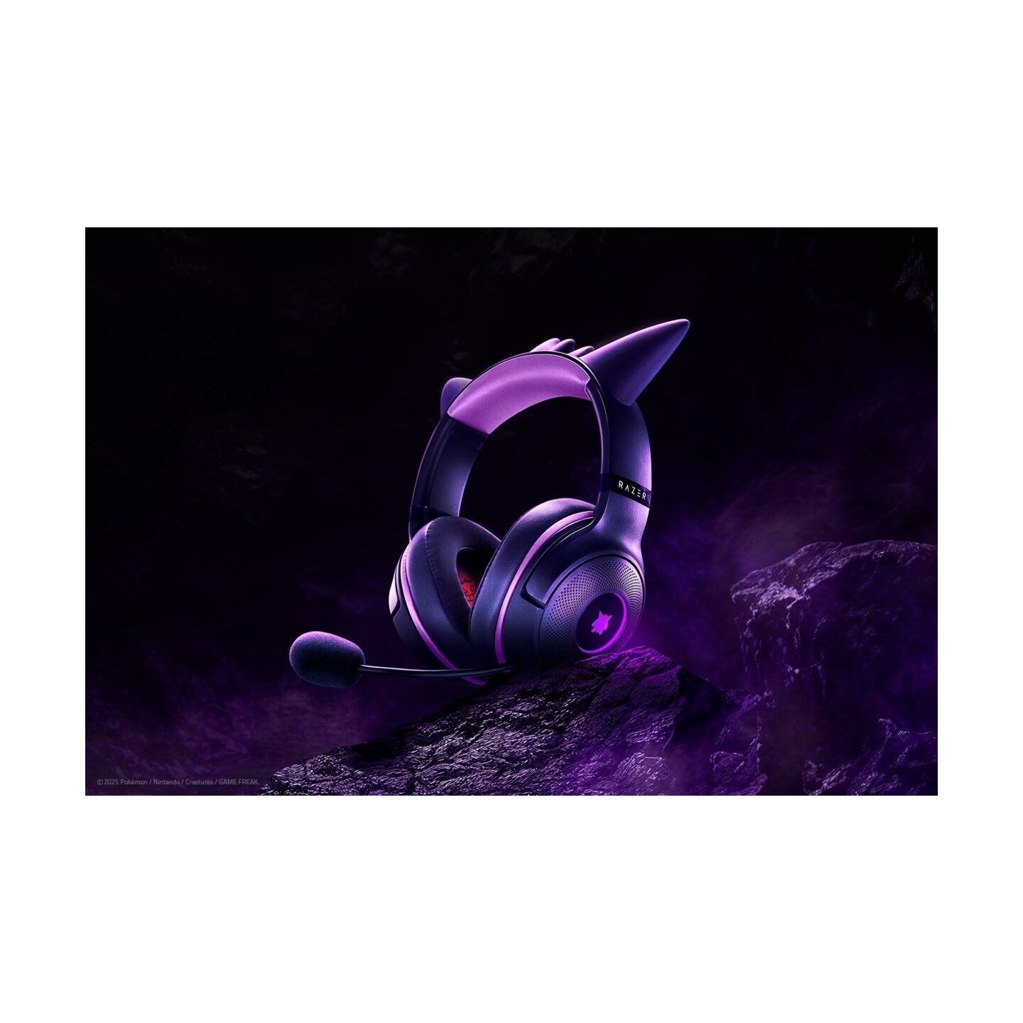 Razer Kraken Kitty V2 Gengar Pokemon Ed. USB 7.1 Gaming Headset Purple - RZ04-04730300-R3M1 (Boxed)