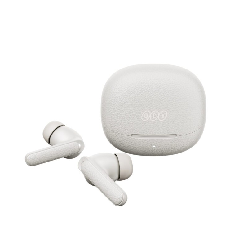Buy QCY Buds ANC Cream Grey - HT15 - 45dB ANC, TWS Earbuds, 35h Total Battery, 5... in Cyprus, Nicosia, Limassol, Larnaka, Pafos