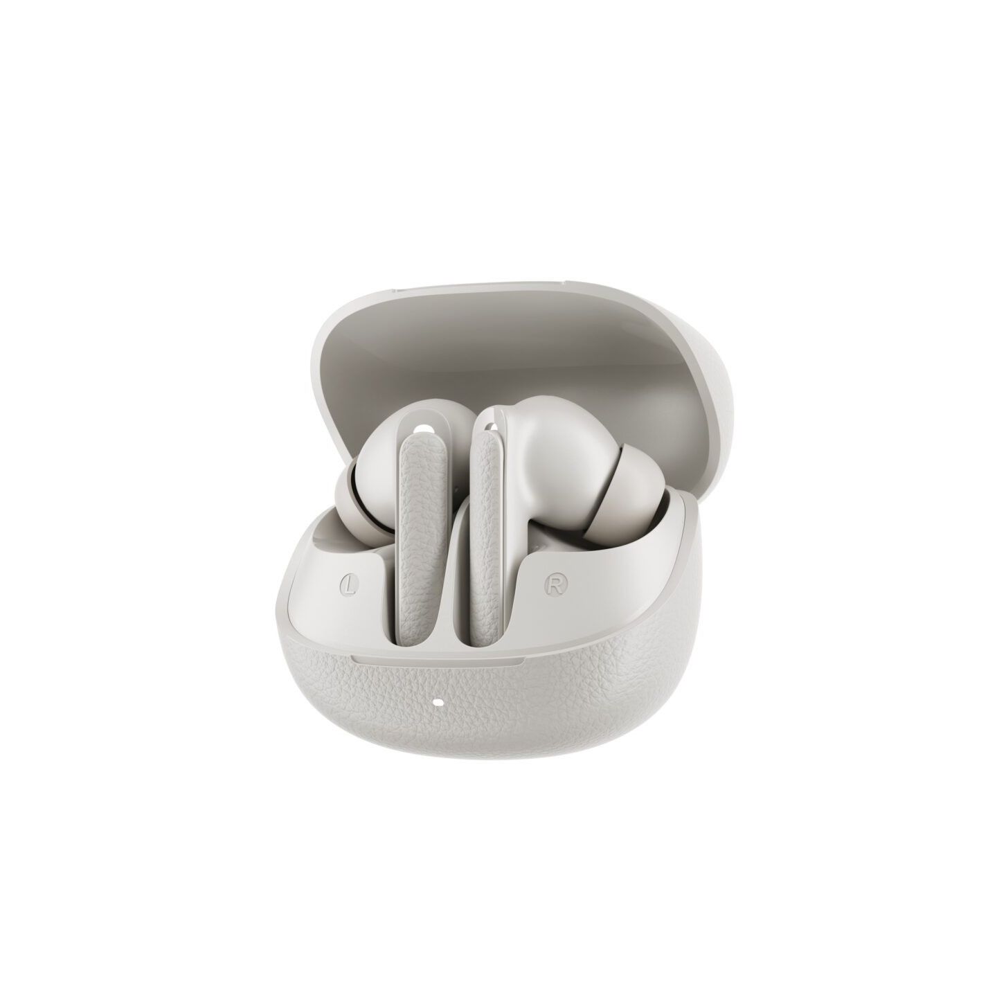 QCY Buds ANC Cream Grey - HT15 - 45dB ANC, TWS Earbuds, 35h Total Battery, 5-mic ENC — Buy in Cyprus with Fast Delivery