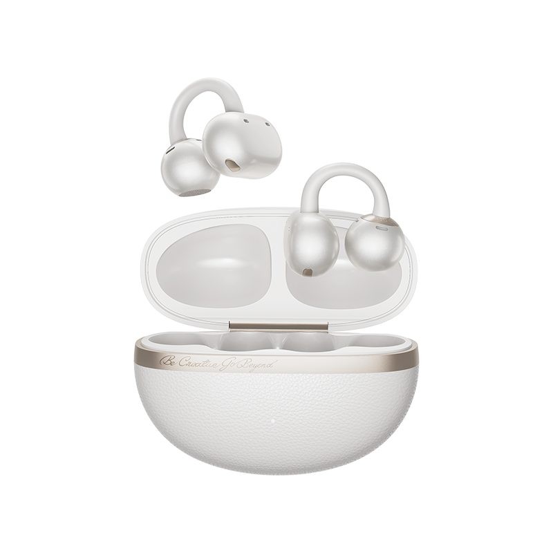 Buy QCY Crossky C50 White - CT06 - Open Ear Earclip, BT 6.0, IPX5 waterproof, 35h in Cyprus, Nicosia, Limassol, Larnaka, Pafos