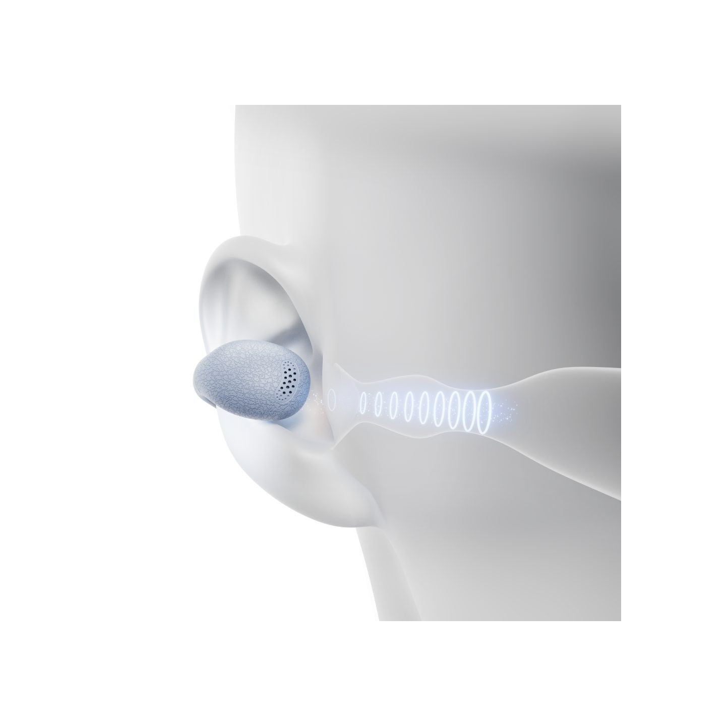 QCY Crossky C10 Blue Open Ear TPU Earclip - C10 - Blue Open-Ear, IPX5, BT 5.4, 30h battery — Buy in Cyprus with Fast Delivery