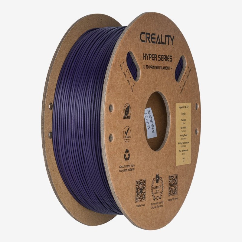 Buy Creality Hyper PLA-CF Purple Carbon Fiber Filament - 1 kg Spool 1.75mm - Hig... in Cyprus, Nicosia, Limassol, Larnaka, Pafos