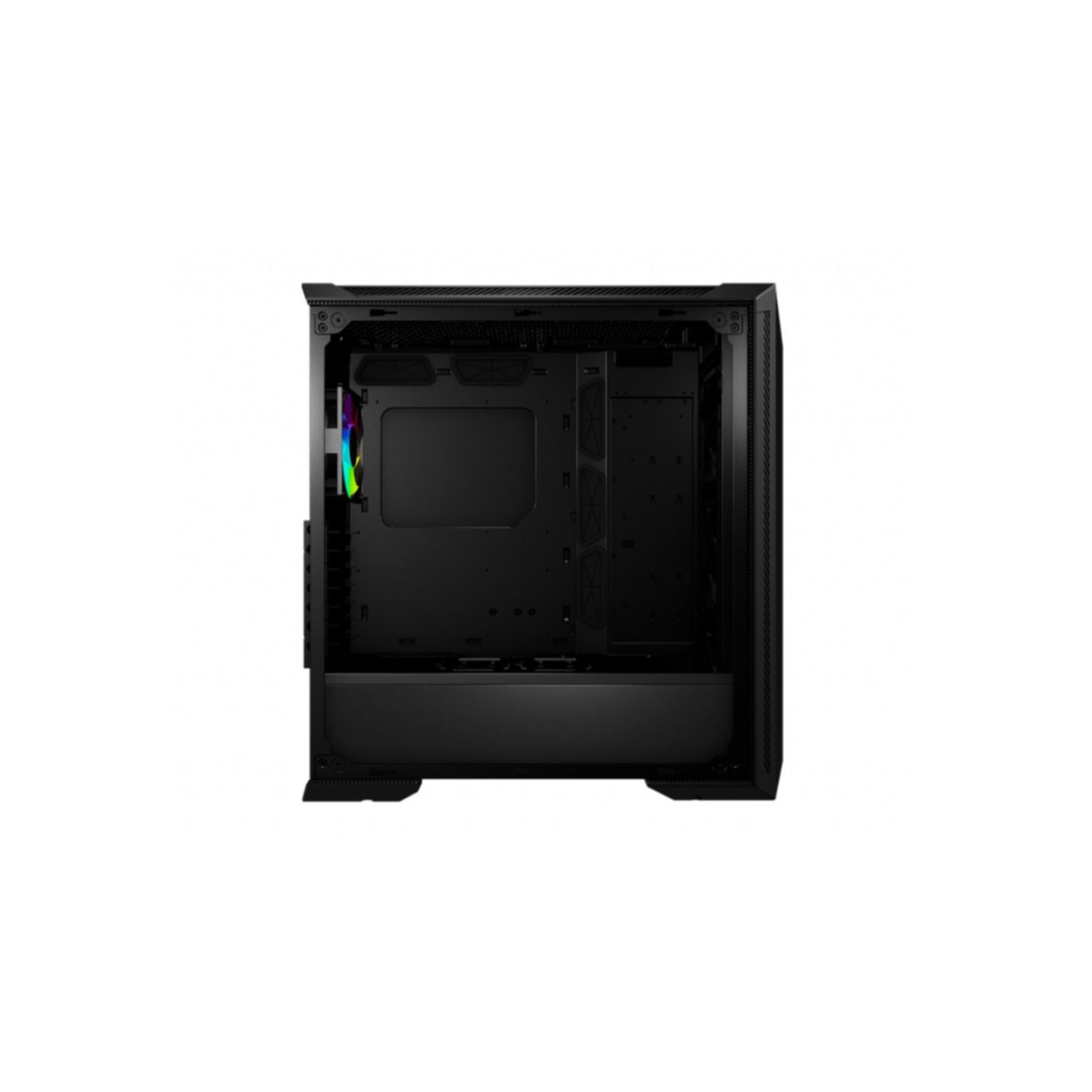 MSI MPG GUNGNIR 100 - Mid Tower Gaming PC Case - Black, Tempered Glass, ARGB Fans, E-ATX/ATX Compatible