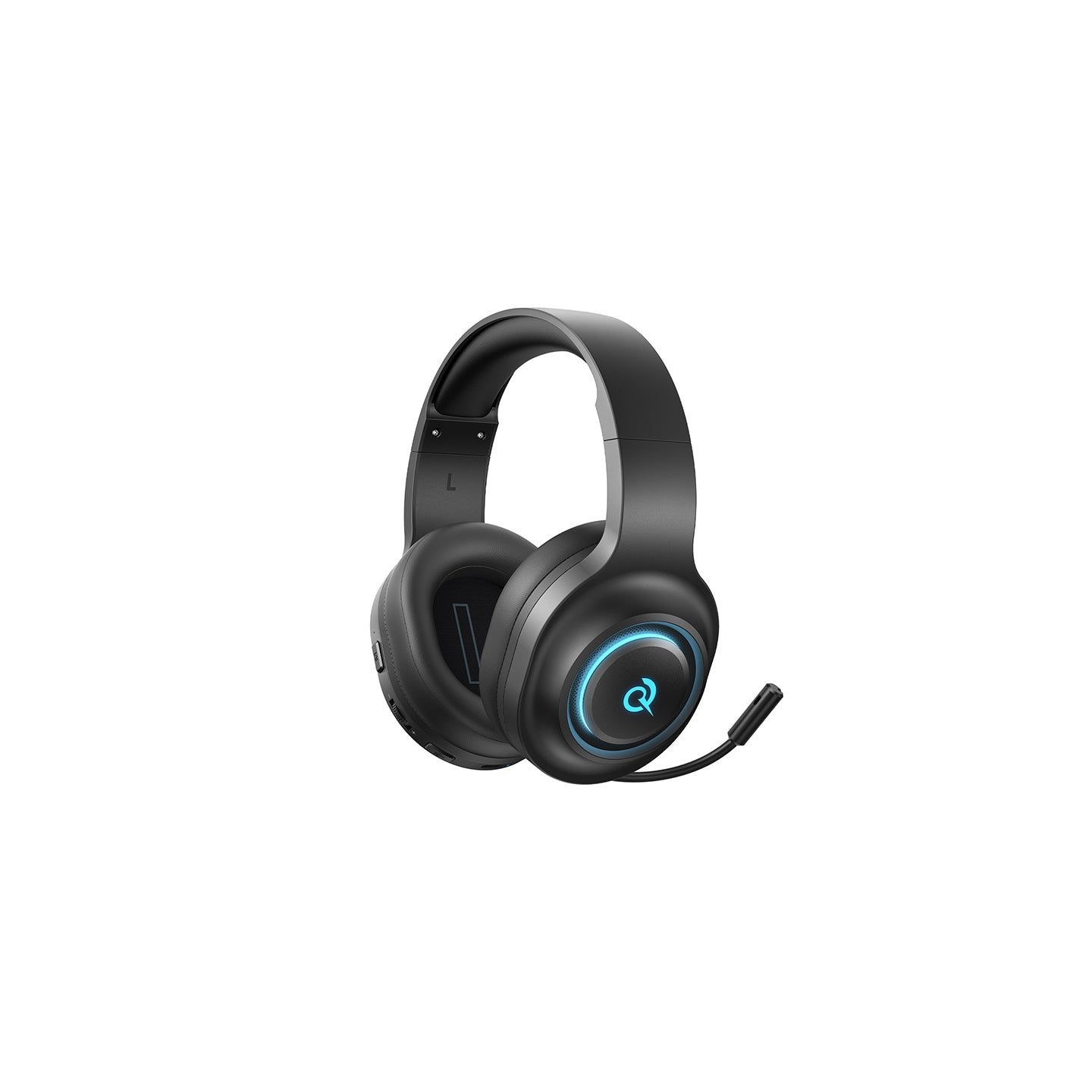 QCY Heroad V200 Wireless RGB Gaming Headset - Bluetooth 6.0, 2.4GHz, 240h Battery (Boxed) — Buy in Cyprus with Fast Delivery