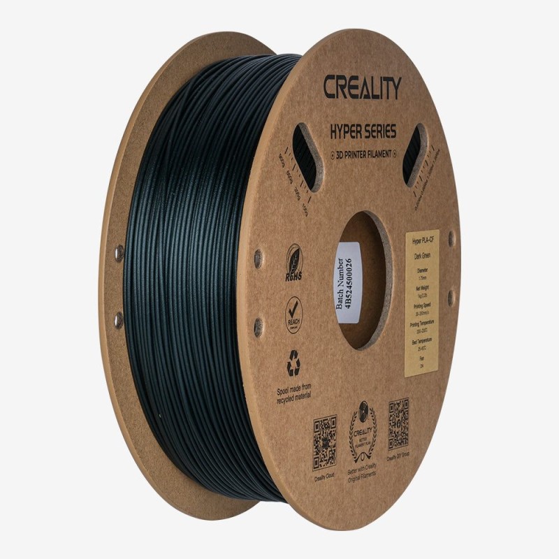 Buy Creality Hyper PLA-CF Dark Green Carbon Fiber 3D Printer Filament - PLA-CF -... in Cyprus, Nicosia, Limassol, Larnaka, Pafos