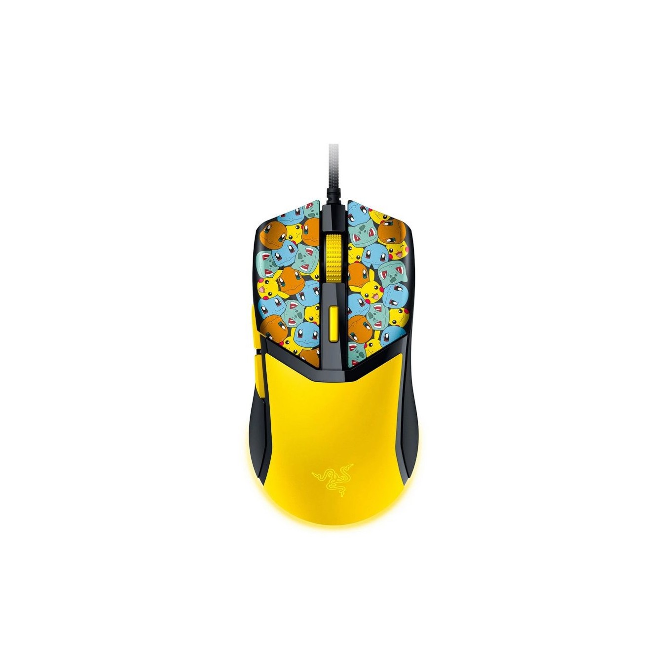 Razer Cobra - Pokemon Kanto Starters Ed. - 58g Lightweight Wired Gaming Mouse, 8500 DPI, Underglow RGB