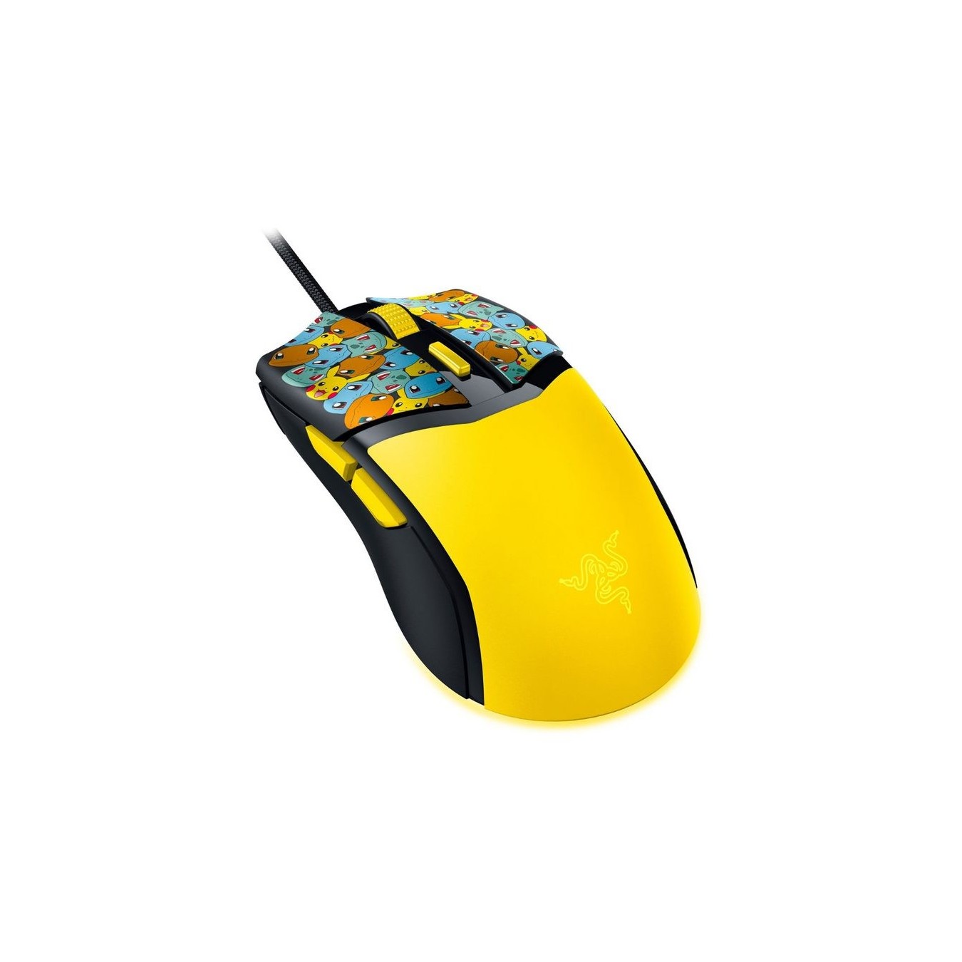 Razer Cobra - Pokemon Kanto Starters Ed. - 58g Lightweight Wired Gaming Mouse, 8500 DPI, Underglow RGB