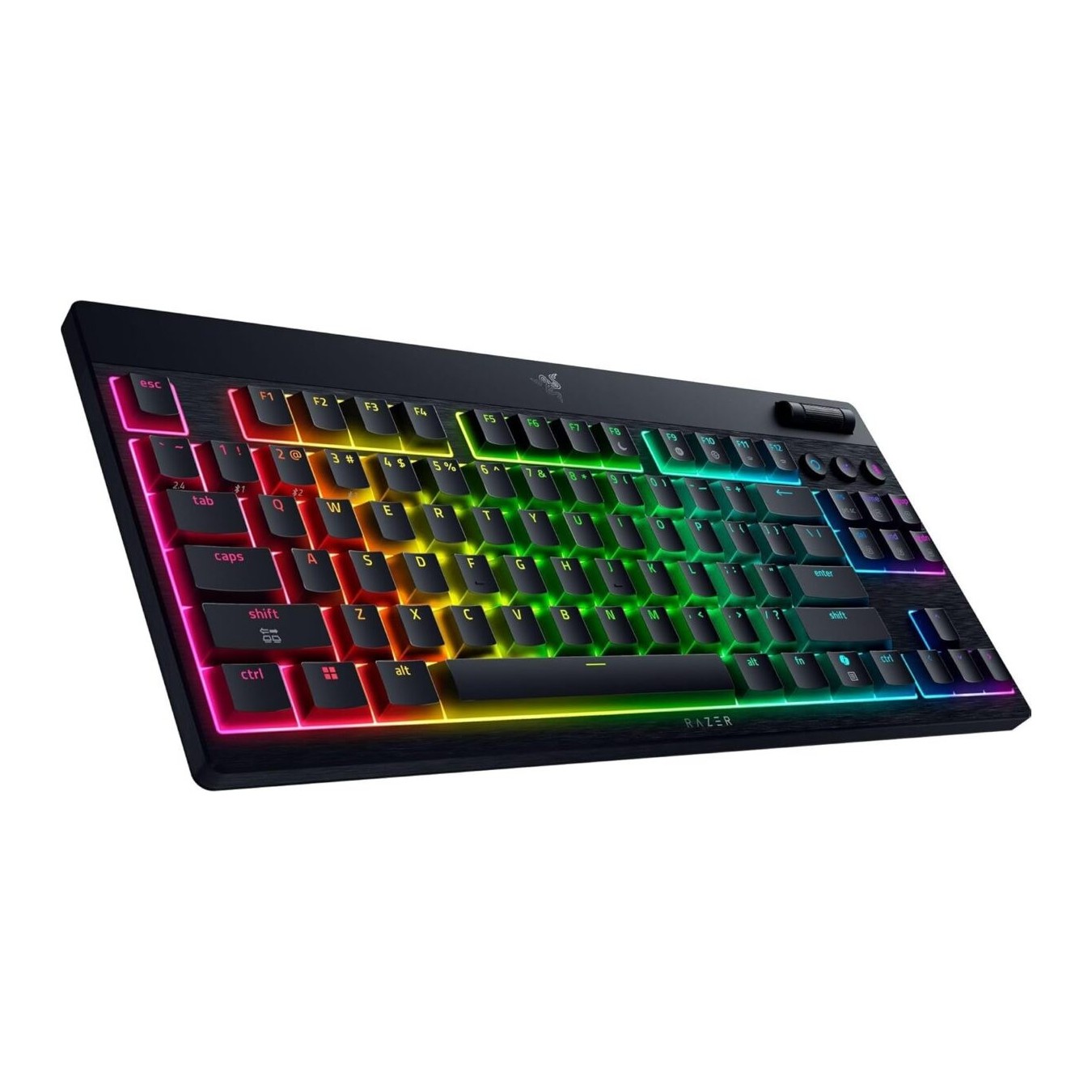 Razer BlackWidow V4 Low Profile TKL HyperSpeed Wireless RGB Keyboard - Orange Switch (Boxed)