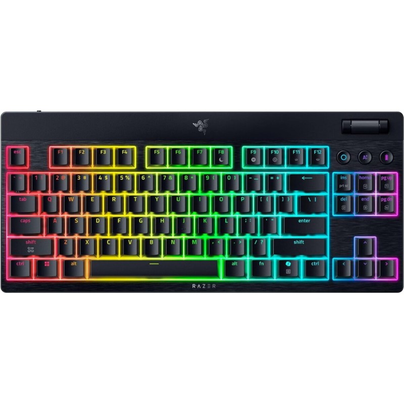 Razer BlackWidow V4 Low-Profile Tenkeyless HyperSpeed Green Switch Wireless RGB Keyboard (Boxed)