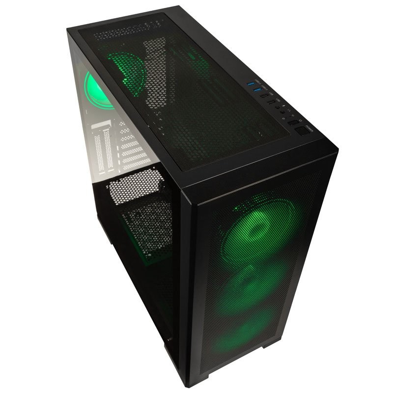 Buy Kolink Unity Meshbay ARGB Midi ATX Tower Case - Black, 400mm GPU clearance, ... in Cyprus, Nicosia, Limassol, Larnaka, Pafos