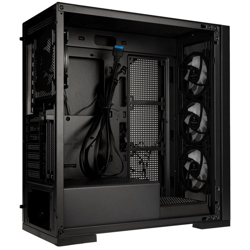Buy Kolink Unity Meshbay ARGB Midi ATX Tower Case - Black, 400mm GPU clearance, ... in Cyprus, Nicosia, Limassol, Larnaka, Pafos