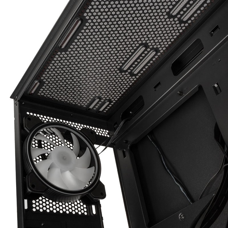 Buy Kolink Unity Meshbay ARGB Midi ATX Tower Case - Black, 400mm GPU clearance, ... in Cyprus, Nicosia, Limassol, Larnaka, Pafos
