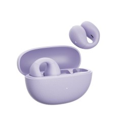 Buy QCY Crossky - C10 - Purple Open Ear TPU Earclip, IPX5, BT 5.4, 30h Earbuds in Cyprus, Nicosia, Limassol, Larnaka, Pafos