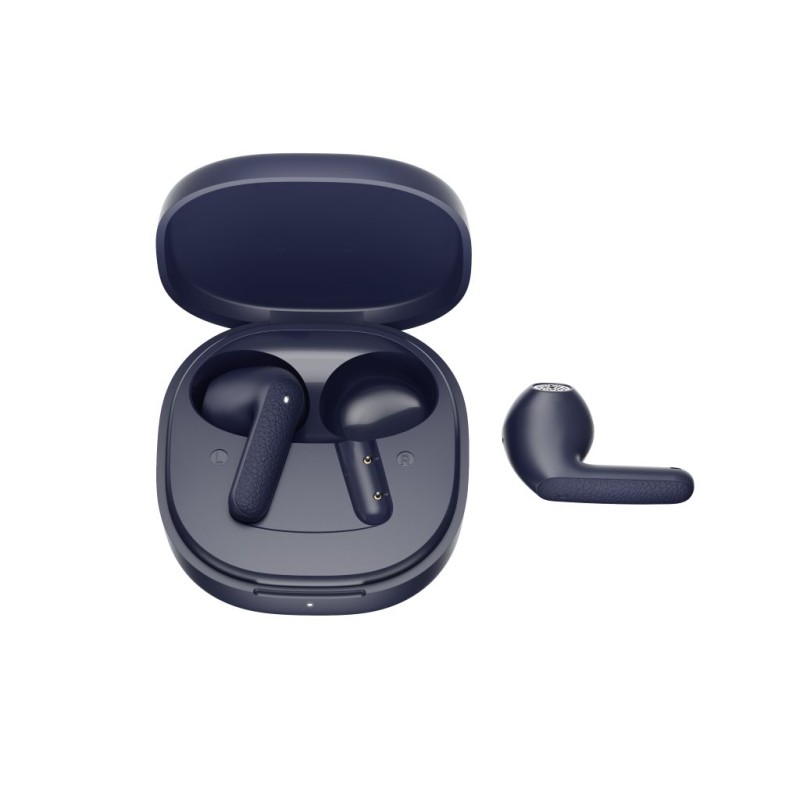 Buy QCY Air Blue Semi-Ear TWS Earbuds, quad Mic ENC multi-point connection, leat... in Cyprus, Nicosia, Limassol, Larnaka, Pafos