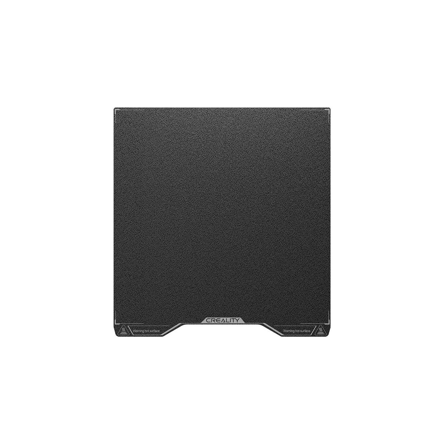 Creality Textured PEI Build Plate for Creality Hi - Cold Plate Kit 280x265 - Double-Sided Black