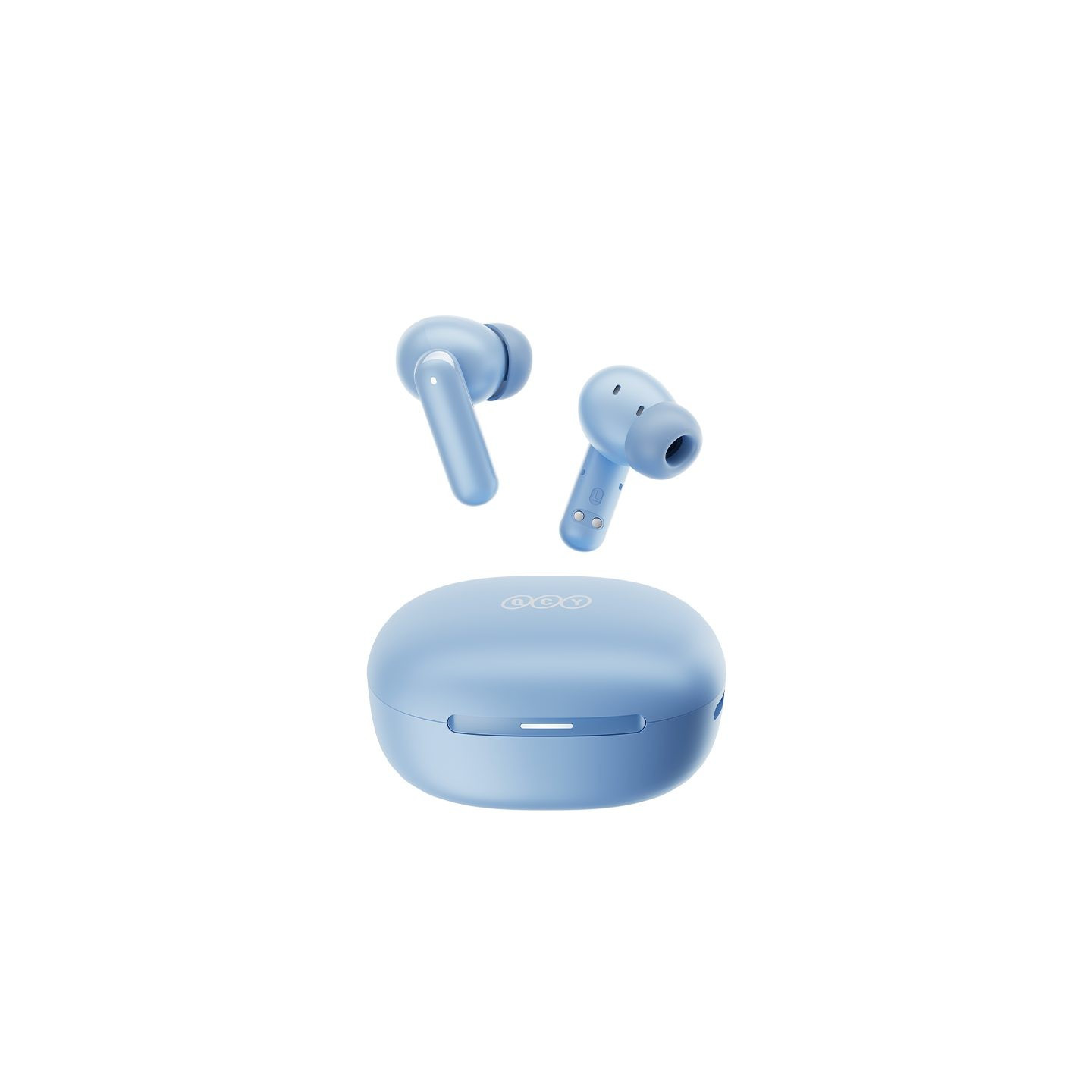 QCY Melobuds N30 (HT16) ANC Light Blue - TWS Earbuds with SBC/AAC, IPX4, Natural Transparency Mode & AI
