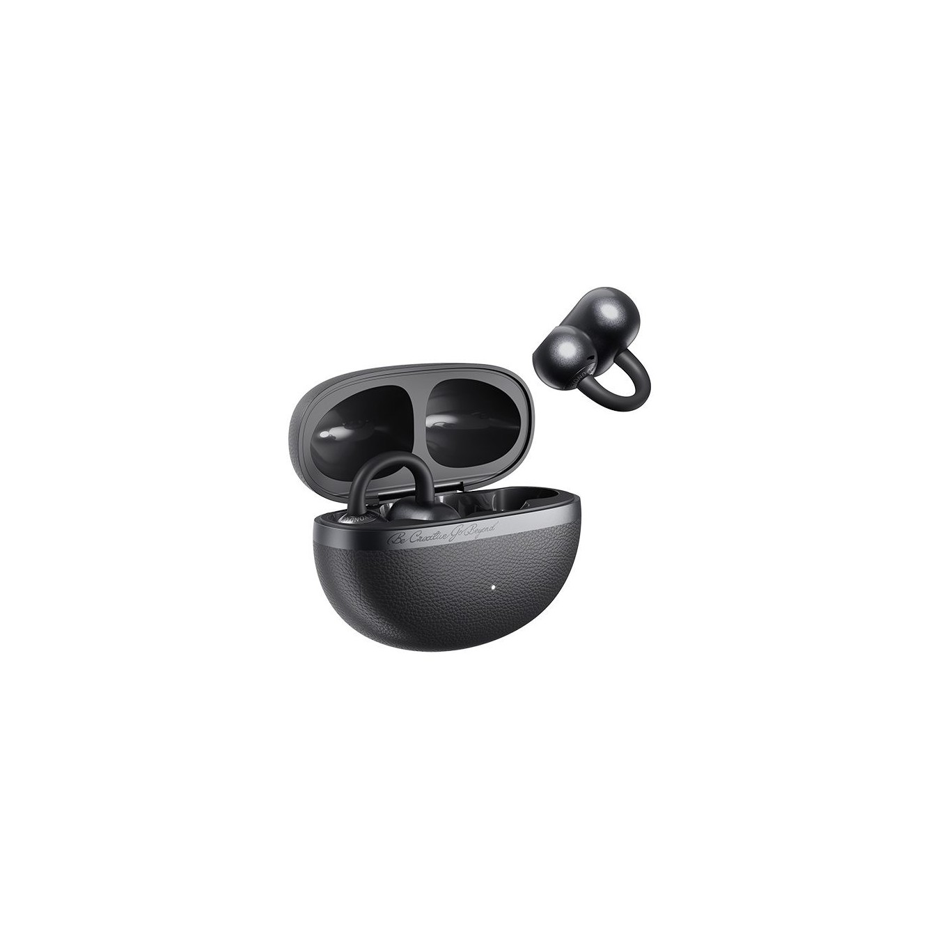 QCY Crossky C50 Grey - CT06 - Open Ear Earclip, BT 6.0, IPX5 waterproof, 35h battery — Buy in Cyprus with Fast Delivery