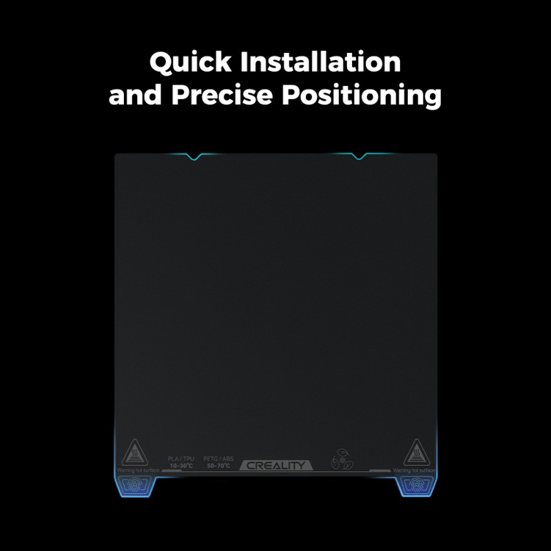 Buy Creality Low Temperature Cold Printing Build-Plate - K2 Plus 370x370 - PEI-c... in Cyprus, Nicosia, Limassol, Larnaka, Pafos