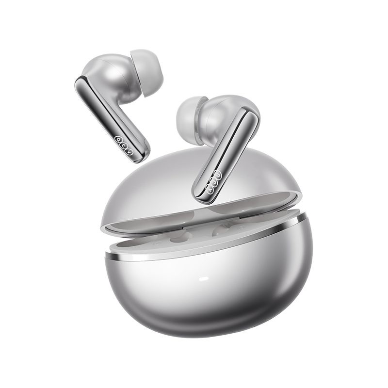 Buy QCY Melobuds N70 ANC Silver Titanium - HT18 - TWS Flagship Hi-Res Earbuds, B... in Cyprus, Nicosia, Limassol, Larnaka, Pafos