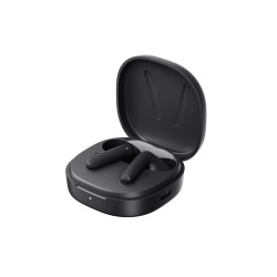 Buy QCY Air TWS Earbuds - Dark Grey - Quad Mic ENC, Multi-point, Leather Grain Case in Cyprus, Nicosia, Limassol, Larnaka, Pafos