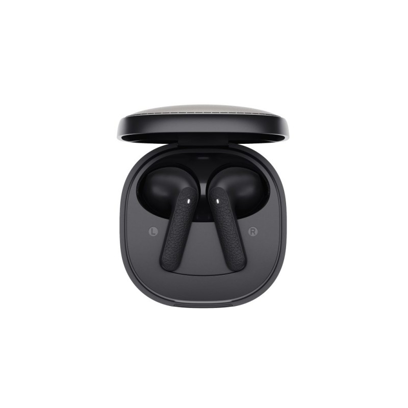 Buy QCY Air TWS Earbuds - Dark Grey - Quad Mic ENC, Multi-point, Leather Grain Case in Cyprus, Nicosia, Limassol, Larnaka, Pafos