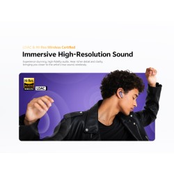 Buy QCY Melobuds N70 ANC Purple, HT18 -55db TWS Flagship Hi-Res Earbuds LDAC BT ... in Cyprus, Nicosia, Limassol, Larnaka, Pafos