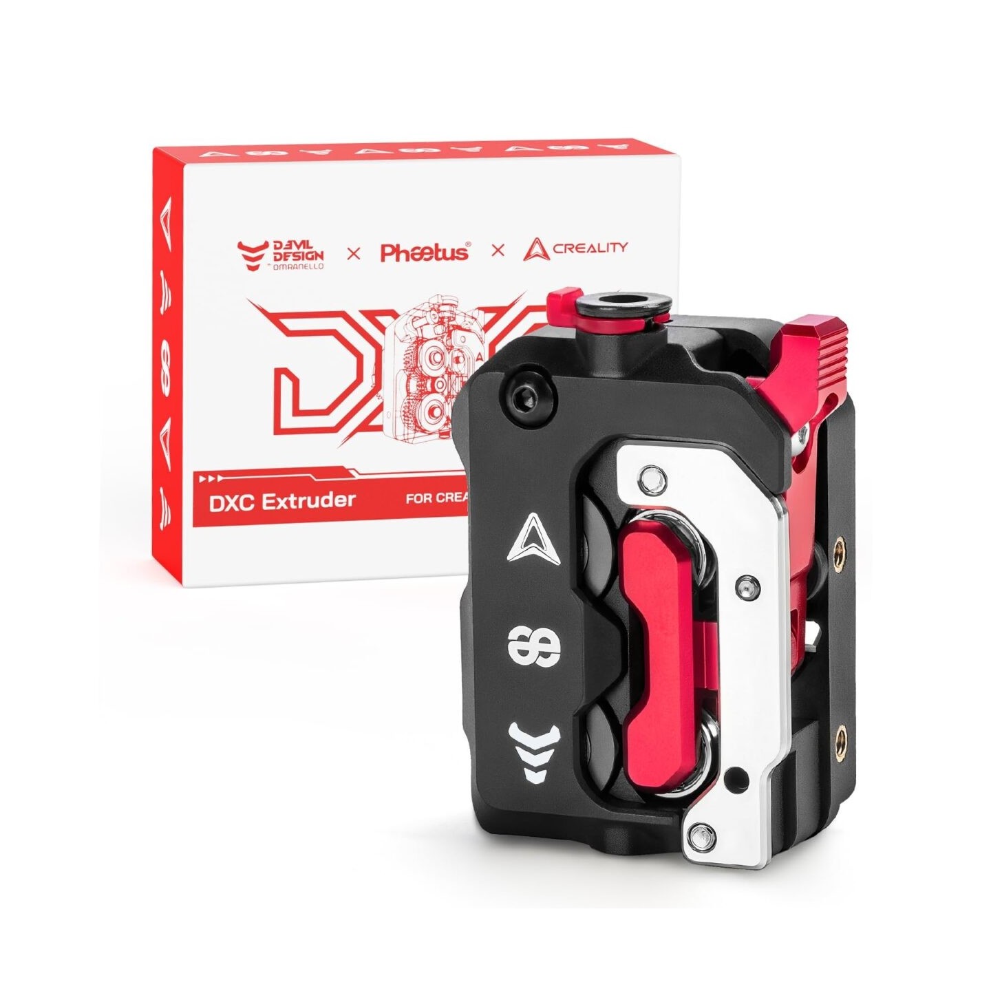 Creality DXC Extruder for K1, K1 Max, K1C, K1 SE - Plug-and-Play No Conversions Needed — Buy in Cyprus with Fast Delivery