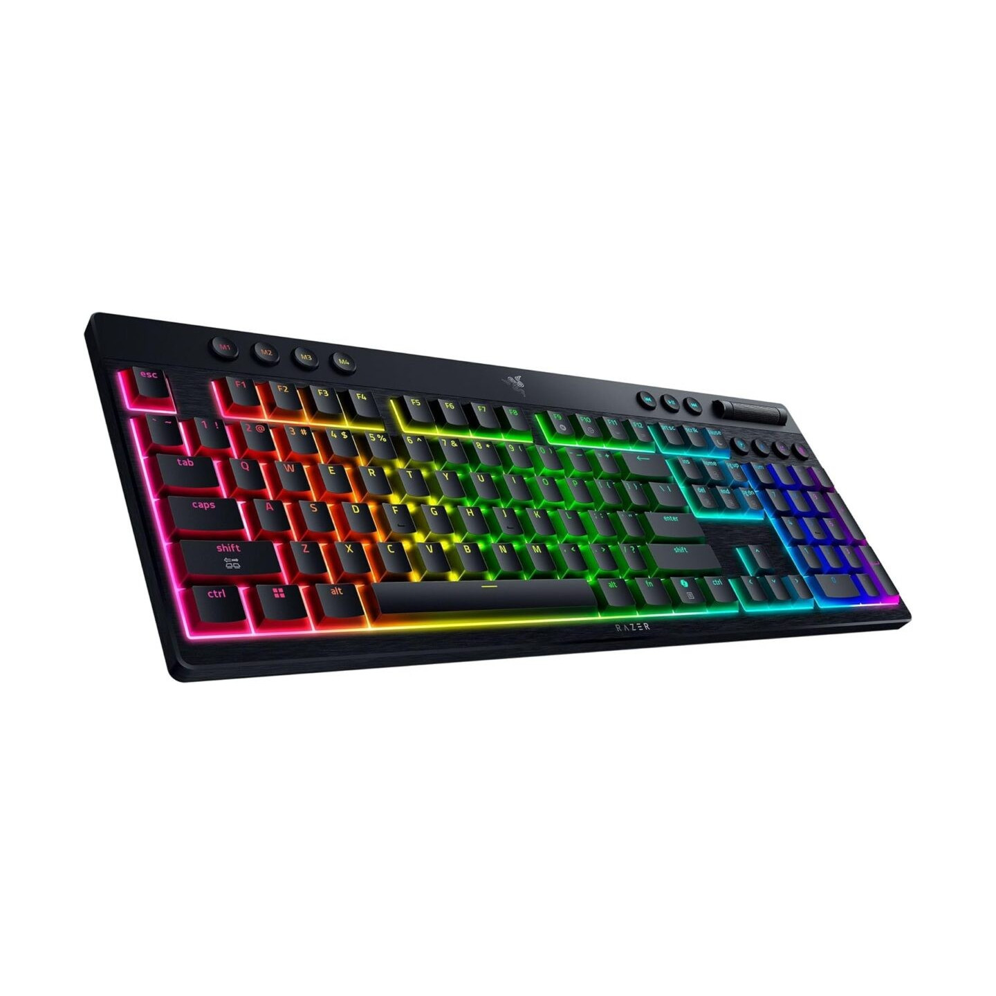 Razer BlackWidow V4 Low Profile HyperSpeed Wireless RGB Gaming Keyboard - Green Switch (Boxed)