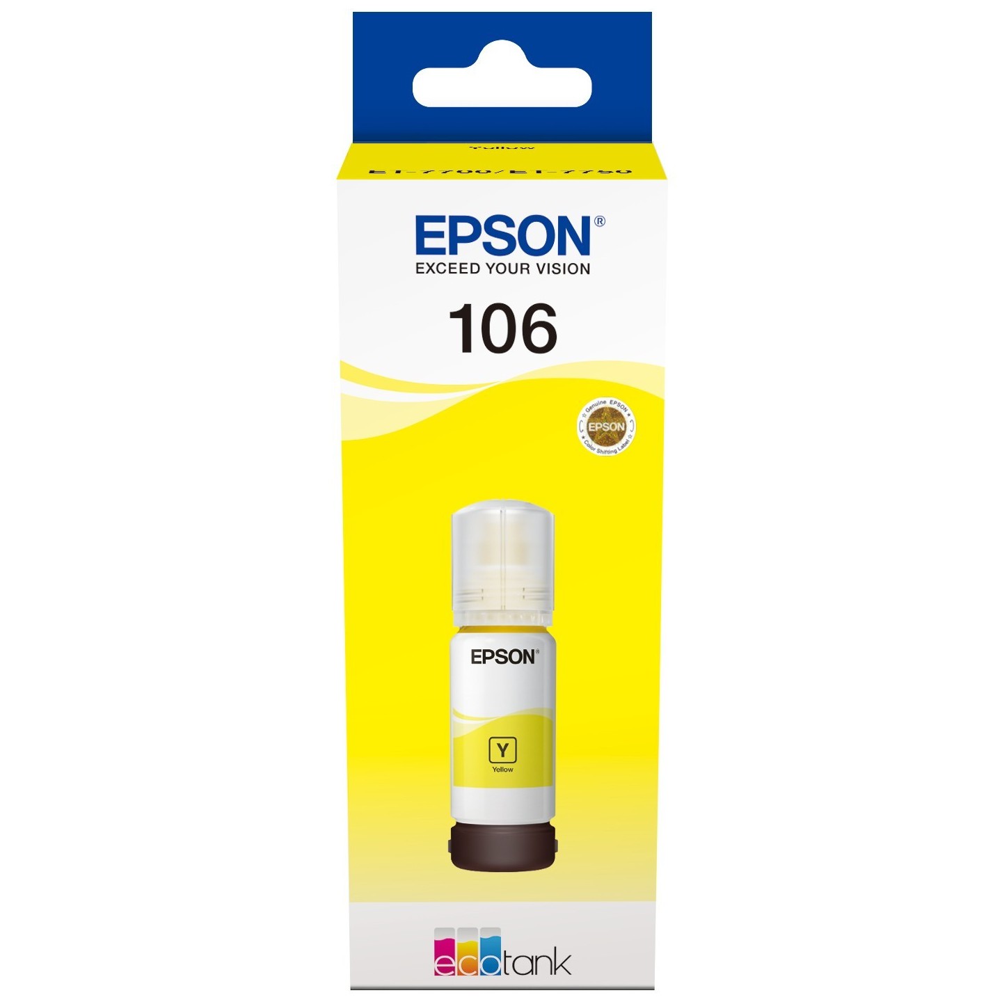 Epson Ink - 1LB 106 EcoTank Yellow ink bottle — Buy in Cyprus with Fast Delivery