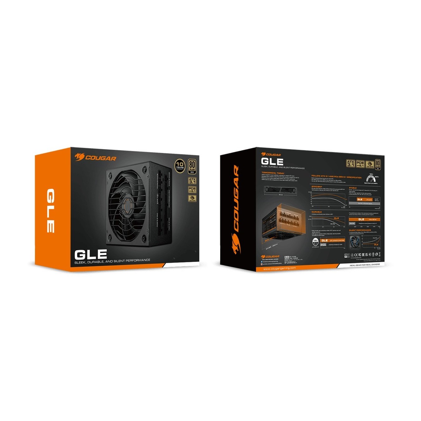 COUGAR Power Supply - GLE 1200W - ATX3.1 80 Plus Gold — Buy in Cyprus with Fast Delivery