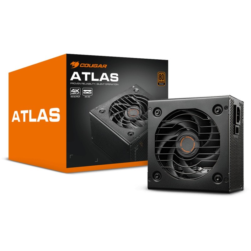Buy COUGAR Power Supply - ATLAS 750W - 750W ATX 80 Plus Bronze in Cyprus, Nicosia, Limassol, Larnaka, Pafos