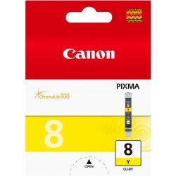 Buy Canon Ink CLI-8Y - 0623B001 - Yellow in Cyprus, Nicosia, Limassol, Larnaka, Pafos