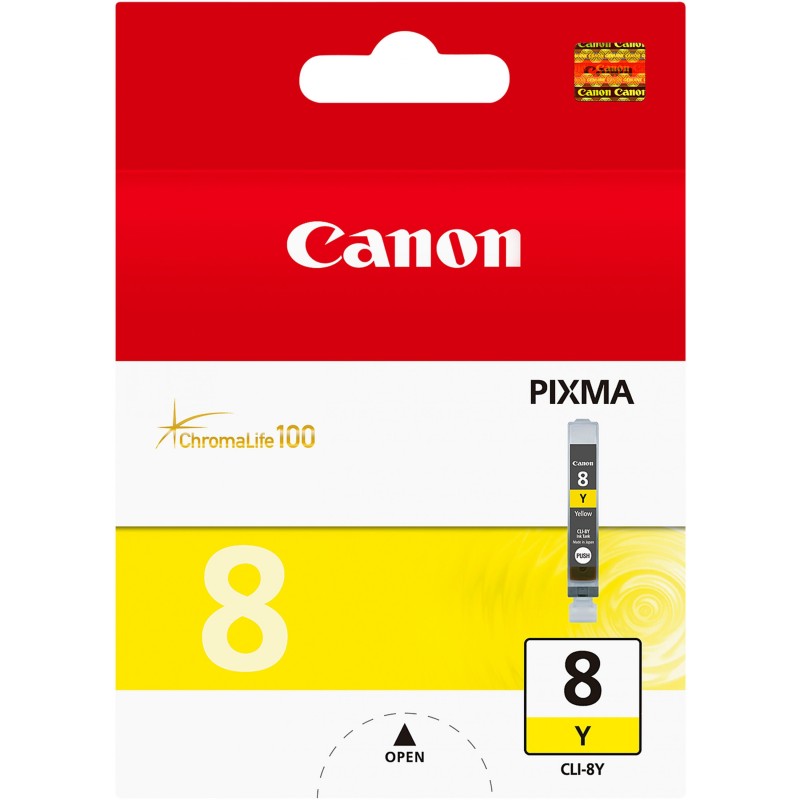 Buy Canon Ink CLI-8Y - 0623B001 - Yellow in Cyprus, Nicosia, Limassol, Larnaka, Pafos
