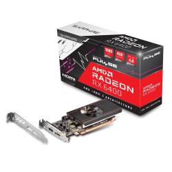 Buy SAPPHIRE Pulse Radeon RX 6400 - 4GB GDDR6, 2321 MHz Boost, DP & HDMI, Low-Pr... in Cyprus, Nicosia, Limassol, Larnaka, Pafos