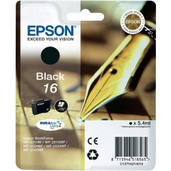 Buy Epson Ink 16 - C13T16214012 - Black up to 175 pages in Cyprus, Nicosia, Limassol, Larnaka, Pafos