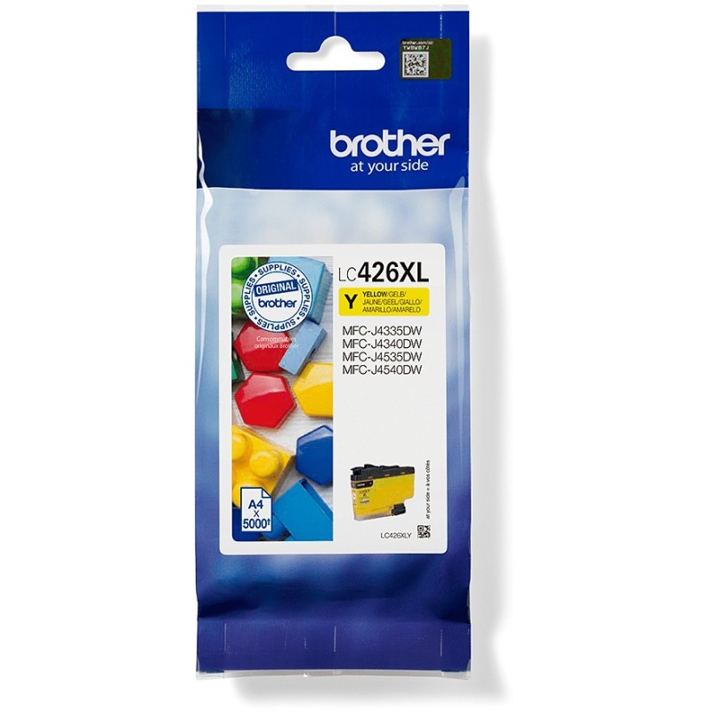 Buy Brother Ink Cartridge - LC-426XLY - Yellow up to 5,000 pages ISO IEC 24711 in Cyprus, Nicosia, Limassol, Larnaka, Pafos