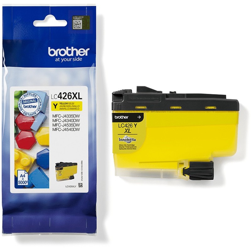 Buy Brother Ink Cartridge - LC-426XLY - Yellow up to 5,000 pages ISO IEC 24711 in Cyprus, Nicosia, Limassol, Larnaka, Pafos
