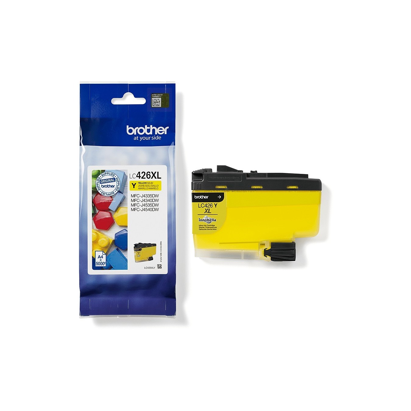 Brother Ink Cartridge - LC-426XLY - Yellow up to 5,000 pages ISO IEC 24711 — Buy in Cyprus with Fast Delivery