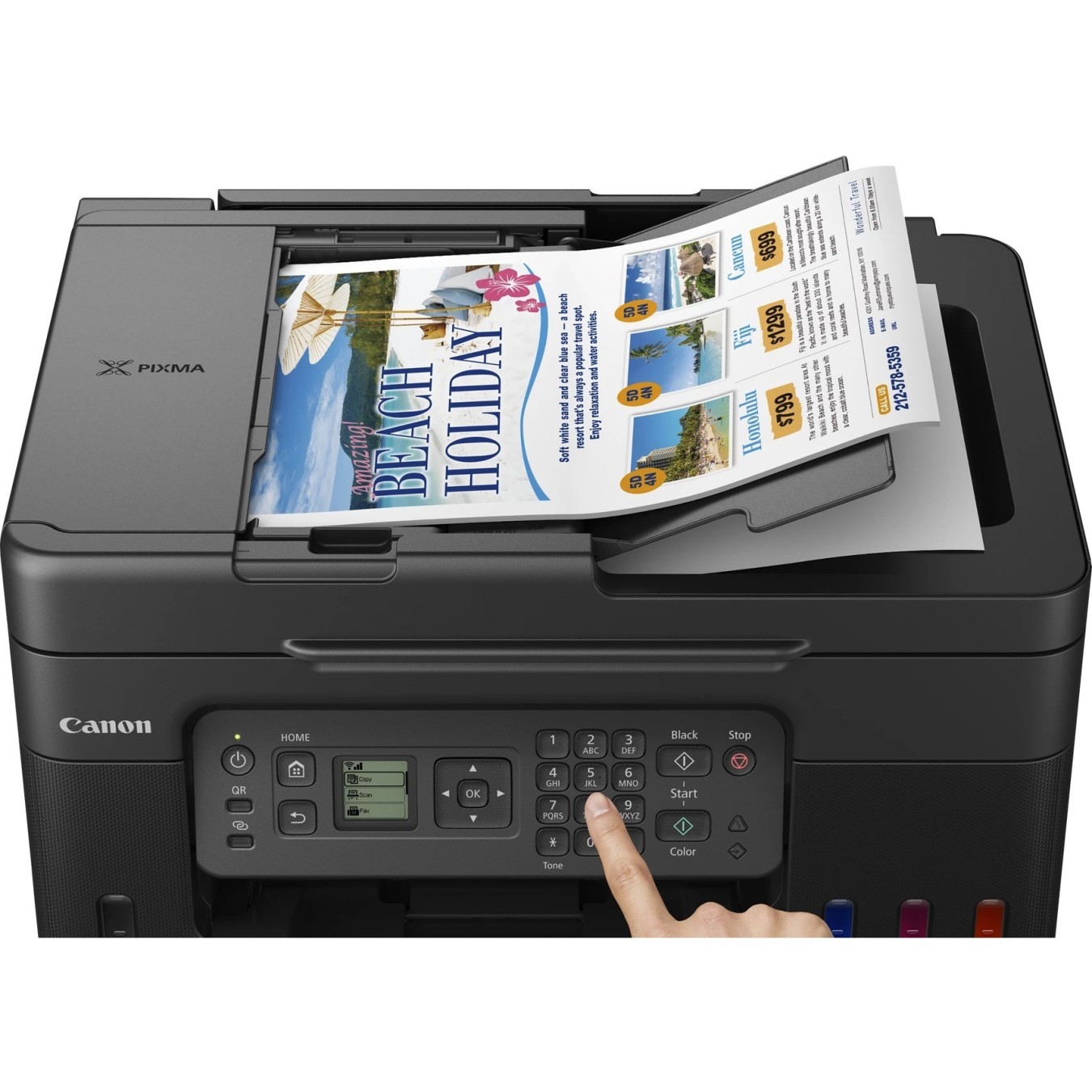 Canon Megatank Inkjet Printer 4-in-1 Wi-Fi ADF - PIXMA G4570 - 4-in-1, Wi-Fi, ADF — Buy in Cyprus with Fast Delivery