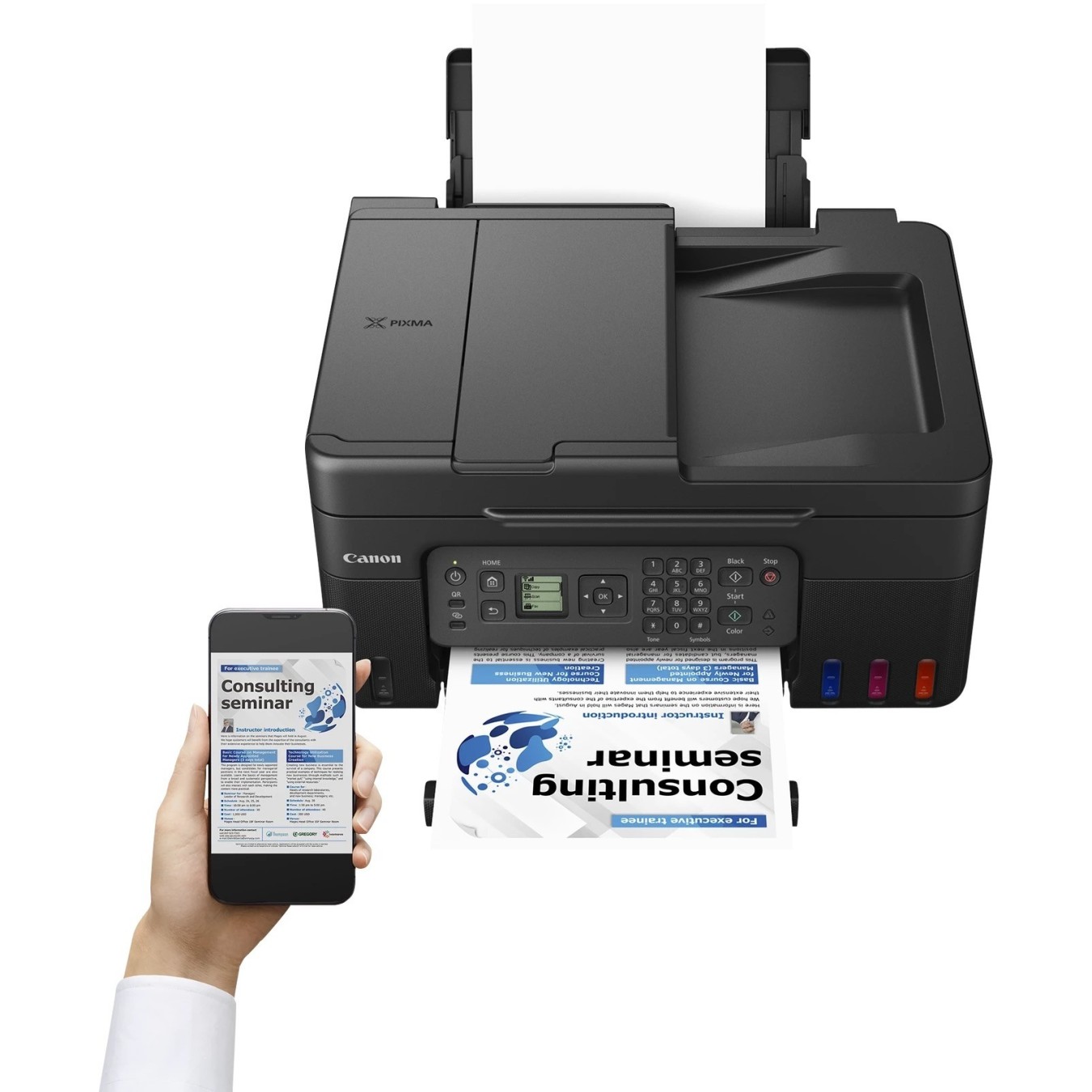 Canon Megatank Inkjet Printer 4-in-1 Wi-Fi ADF - PIXMA G4570 - 4-in-1, Wi-Fi, ADF — Buy in Cyprus with Fast Delivery