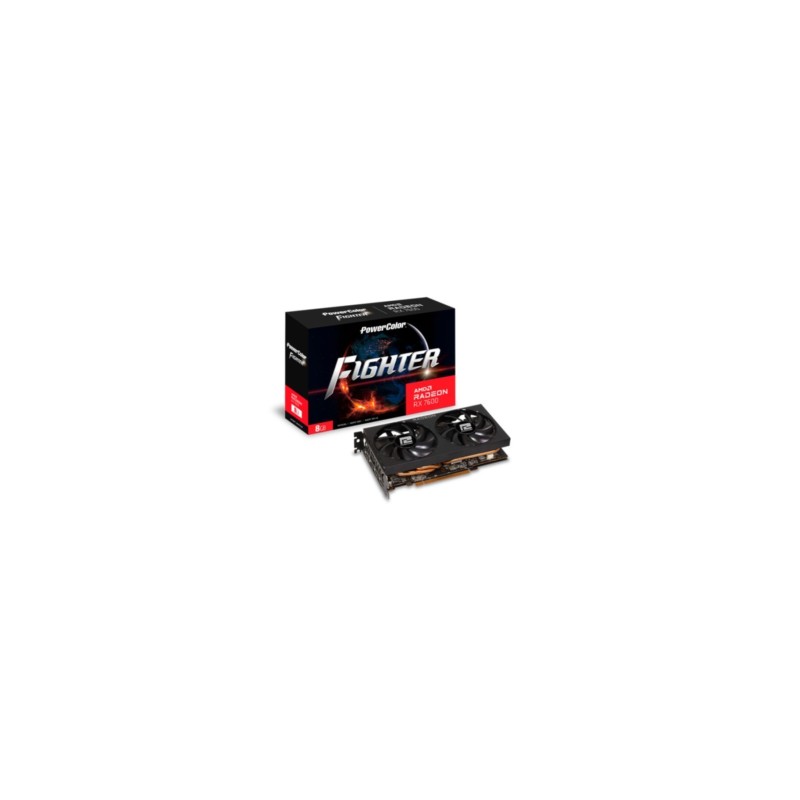 Buy PowerColor Radeon Fighter RX 7600 - Black, 8GB GDDR6, 2655 MHz Boost, PCIe 4... in Cyprus, Nicosia, Limassol, Larnaka, Pafos