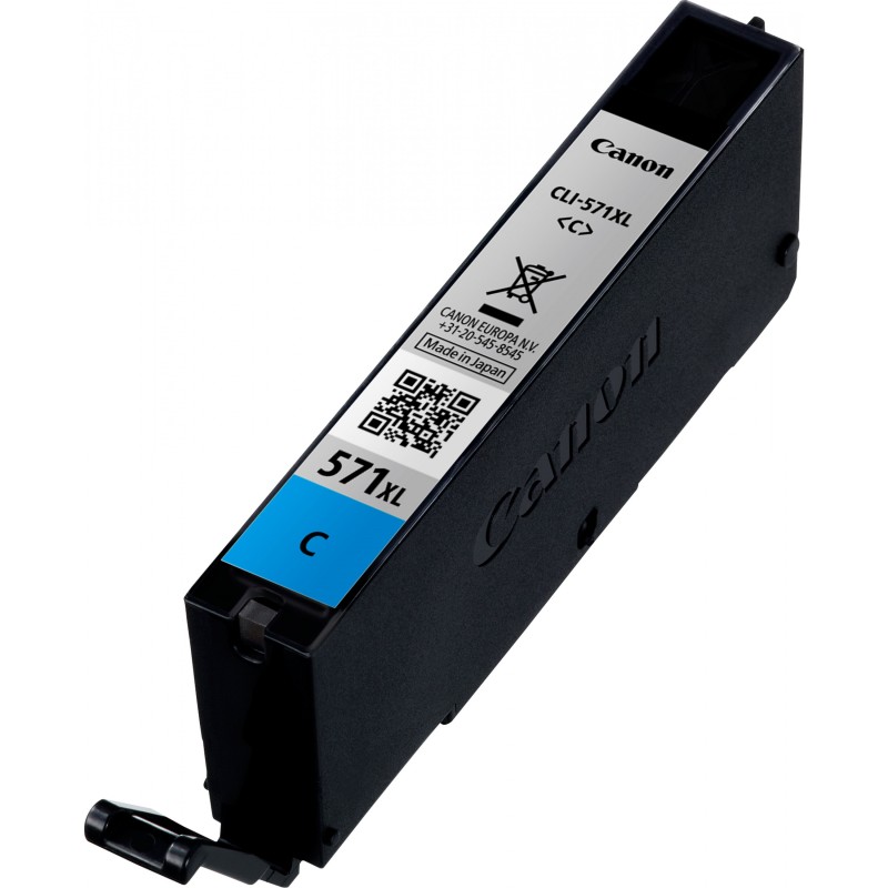 Buy Canon Ink CLI-571XL Cyan - 0332C001 - up to 375 color photos according to IS... in Cyprus, Nicosia, Limassol, Larnaka, Pafos