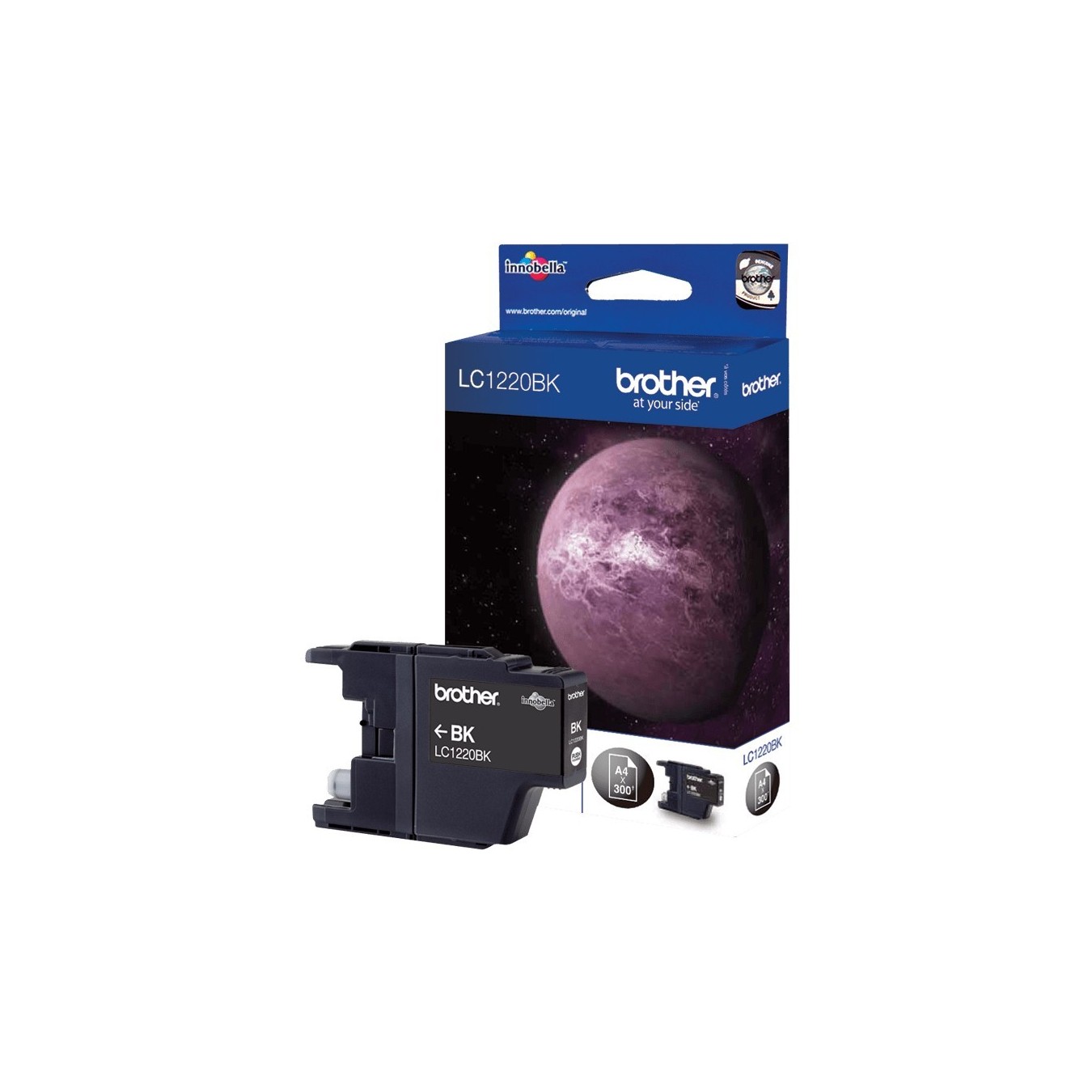 Brother Ink Cartridge - LC-1220BK - Black — Buy in Cyprus with Fast Delivery