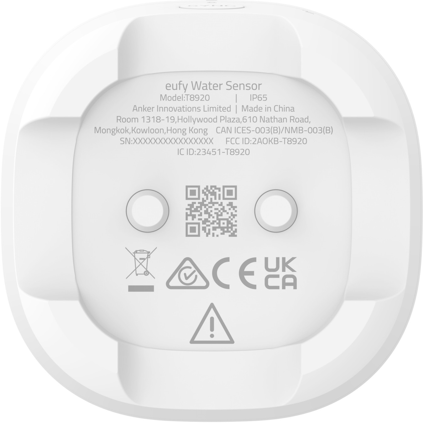Eufy Flood Alarm and Frost Sensor - Wireless - Wi-Fi - White — Buy in Cyprus with Fast Delivery