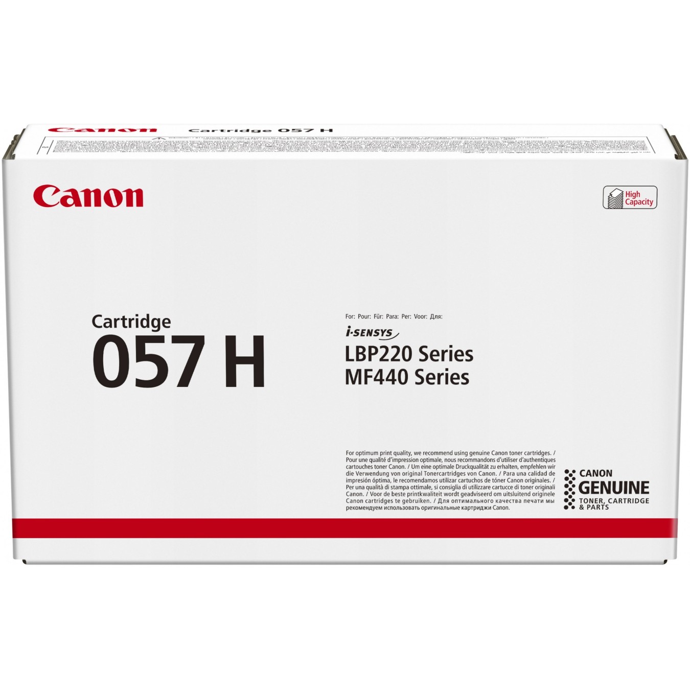 Canon Toner - 057H - Black up to 10,000 pages ISO IEC 19798 — Buy in Cyprus with Fast Delivery
